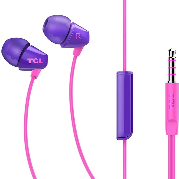 Sunrise Purple Wired In-Ear Headphones - Picture 4 of 5